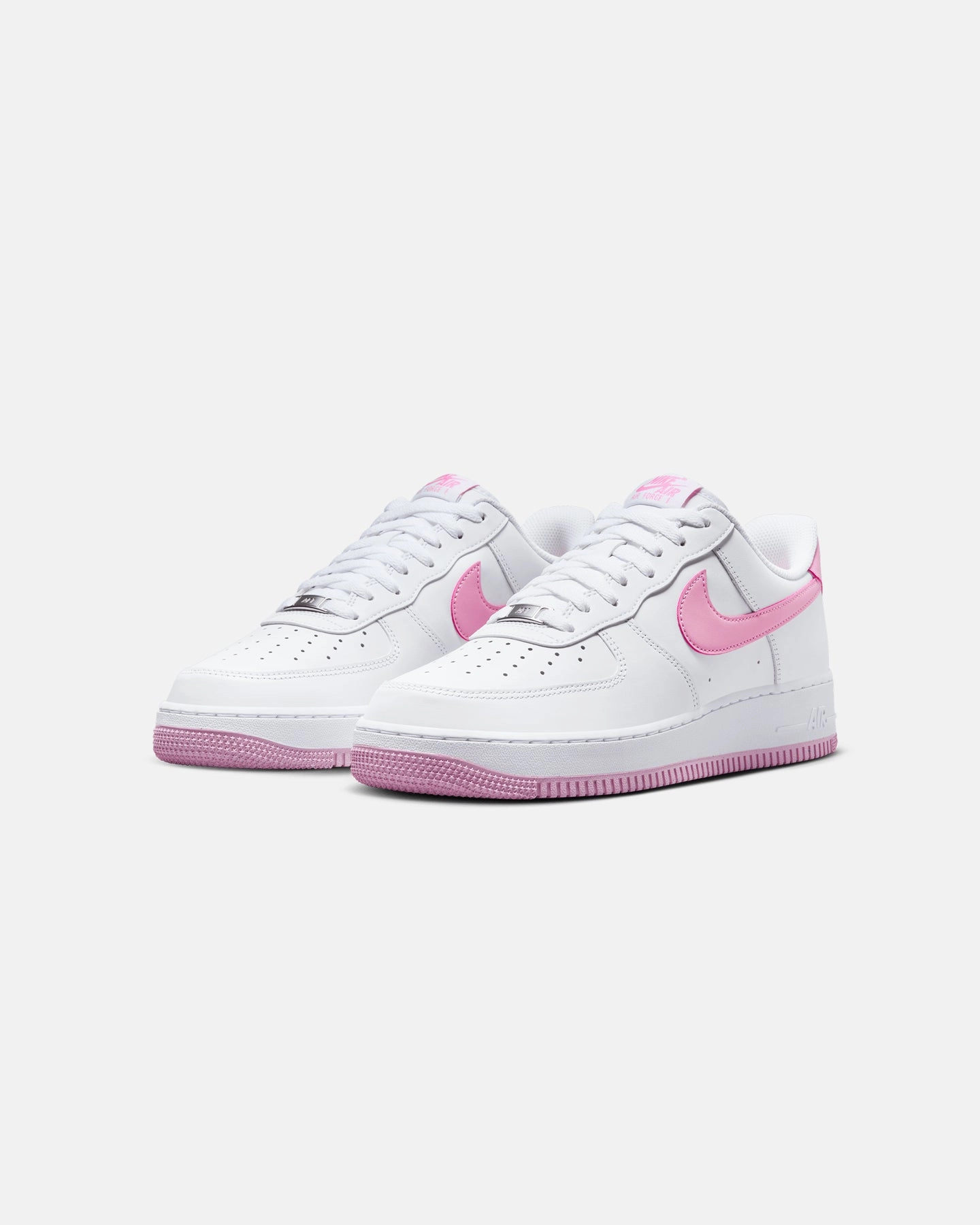 Nike Basketball Air Max Shoes Nike Air Force 1 '07 Essentials White/Pink Rise