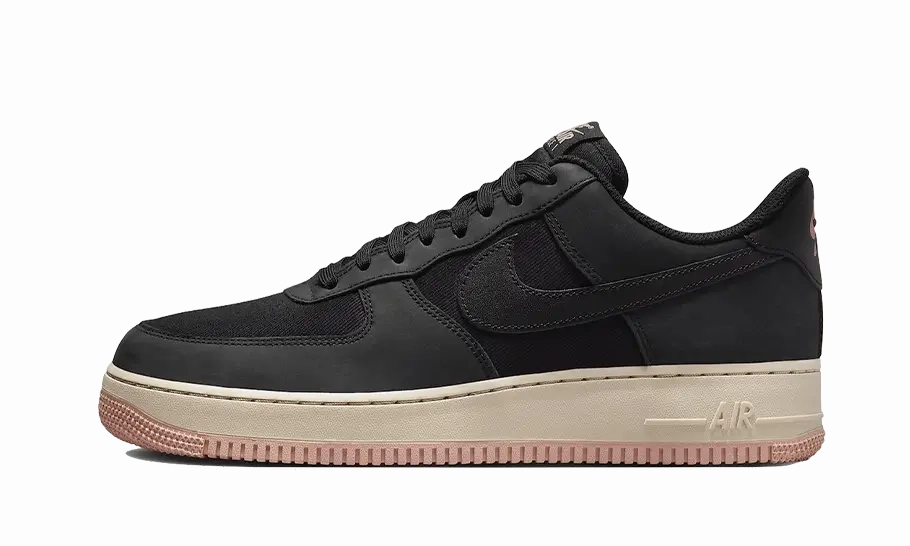 Nike Shoes Flat Bottom Nike Air Force 1 Low '07 LX Black Red Stardust