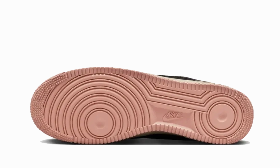 Nike Air Force 1 Low '07 LX Black Red Stardust Nike Iron Man Shoes