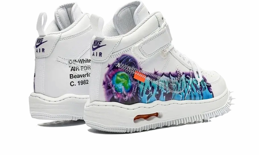 Nike Shoe Warehouse Nike Air Force 1 Mid SP Off-White Graffiti
