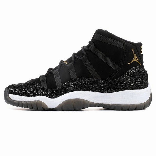 Basketball Shoes Nike Womens NIKE AIR JORDAN 11 PRM AJ11 Women's Basketball Shoes, Black, Shock Absorption  Non-slip  Balance  Abrasion Resistance 852625 030
