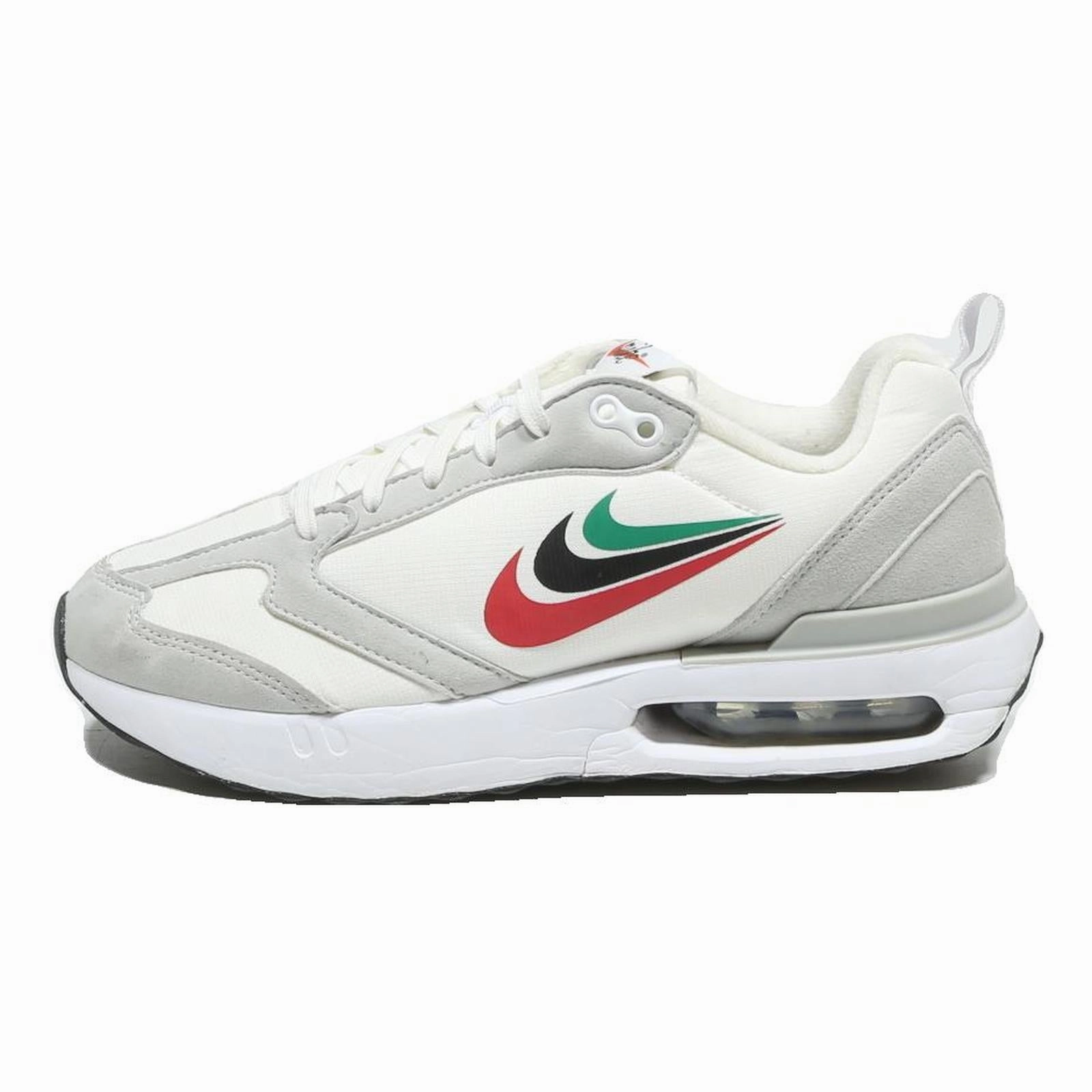 NIKE Air Max Boys Low Top Trainers White Grey Synthetic UK 4.5 Comfort Style Nike Thea Shoes