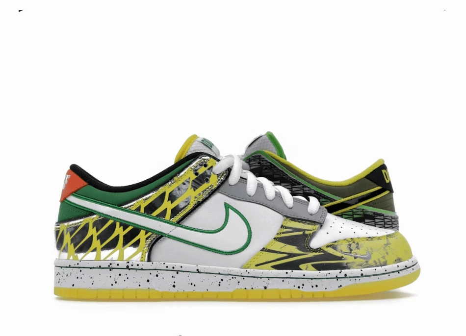 Nike Low Dunks Shoes Nike Dunk Low What the Duck Away University of Oregon PE