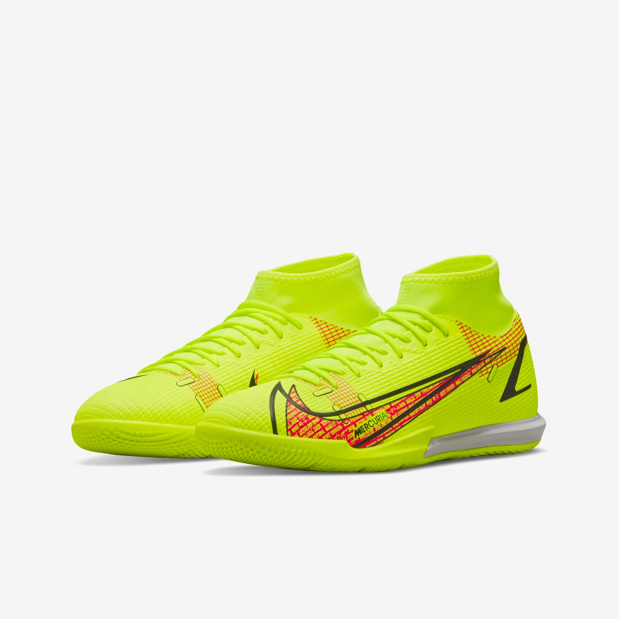 Nike Mercurial Superfly 8 Academy IC Indoor/Court Soccer Shoes Nike Wedge Gym Shoes