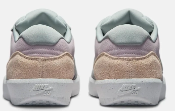 Silver Womens Nike Shoes Nike SB - Force 58 Shoes | Platinum Violet Sandrift