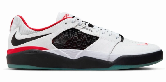 Nike SB Ishod PRM Shoe - White/Black/University Red Nike Vaporfly Shoe
