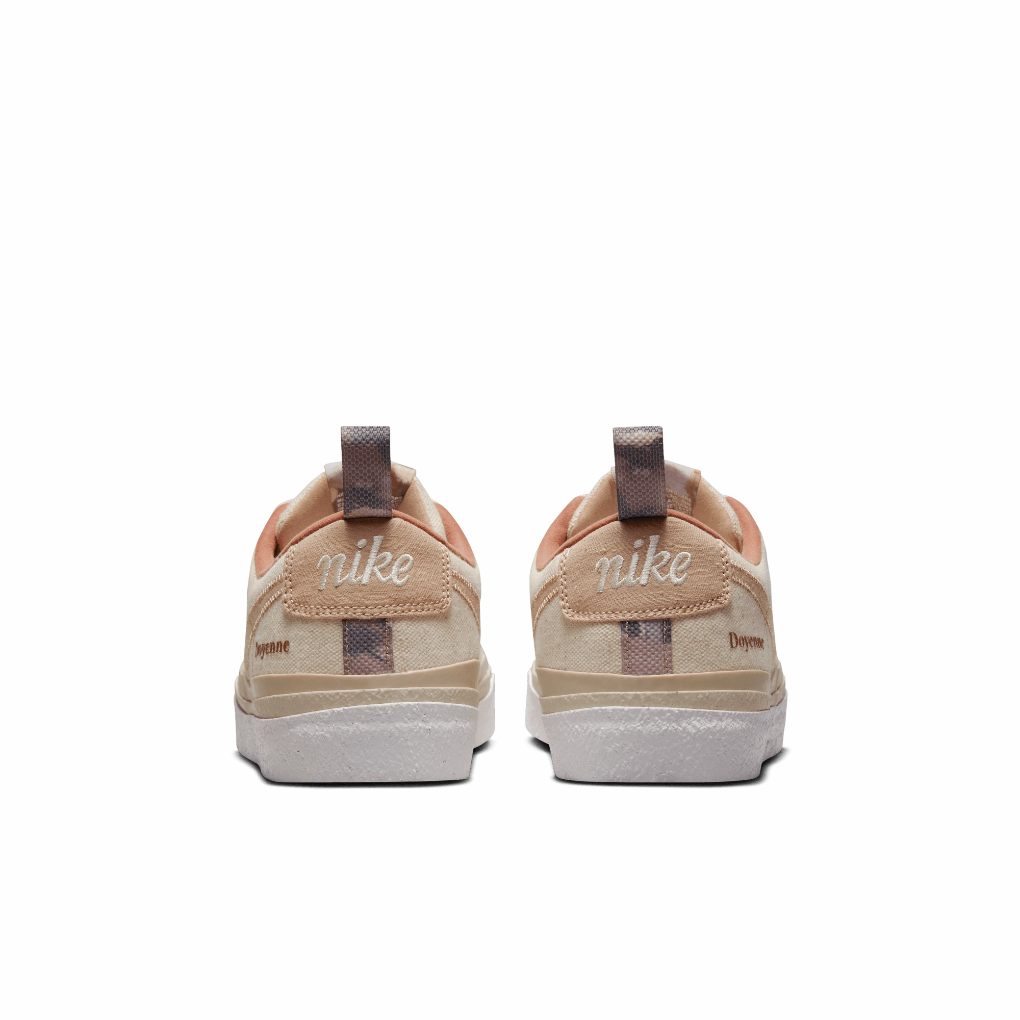 Nike SB X Doyenne Blazer Low Coconut Milk & Rattan Nike Basketball Shoes With Straps