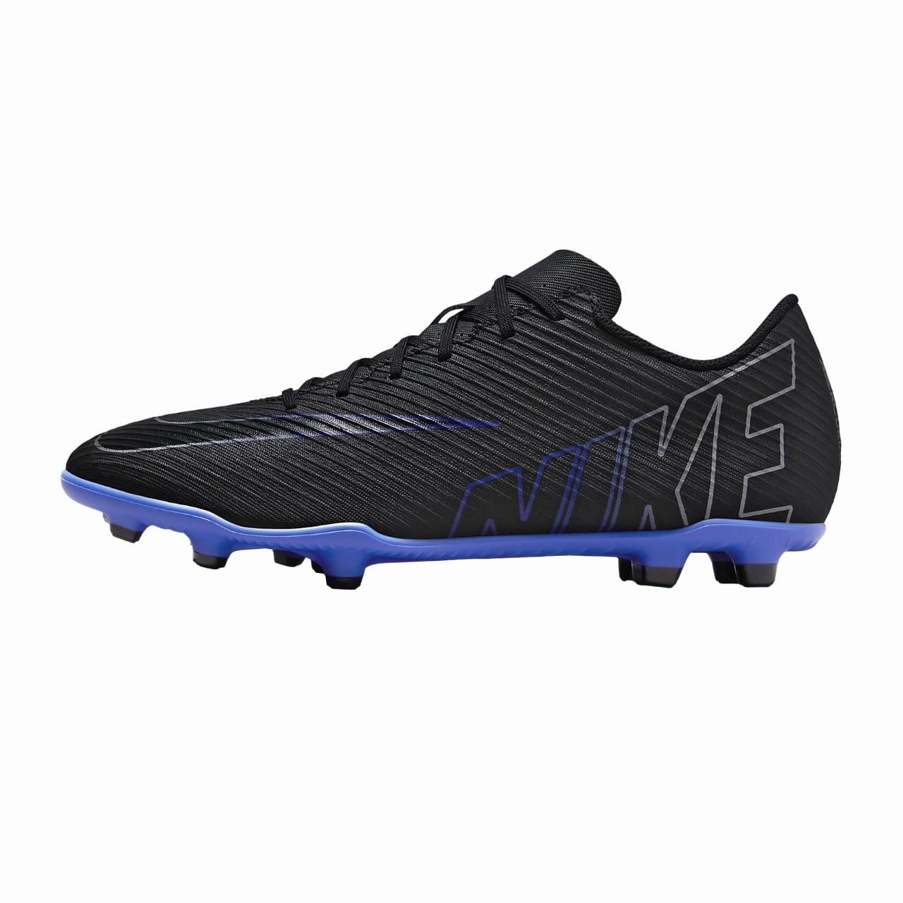 The Best Nike Shoes Nike scarpa da calcio da uomo Vapor 15 Club FG/MG DJ5963-040 nero-azzurro