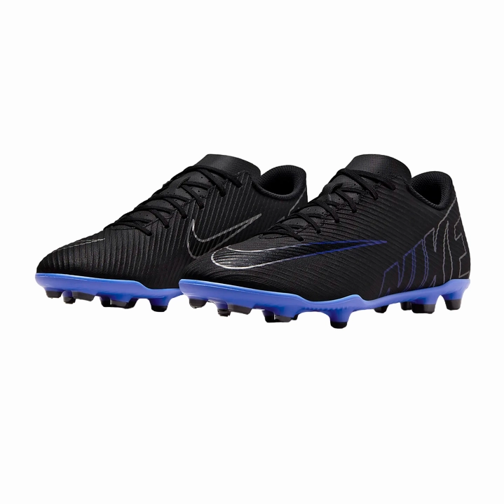Nike Sizing Shoes Nike scarpa da calcio da uomo Vapor 15 Club FG/MG DJ5963-040 nero-azzurro