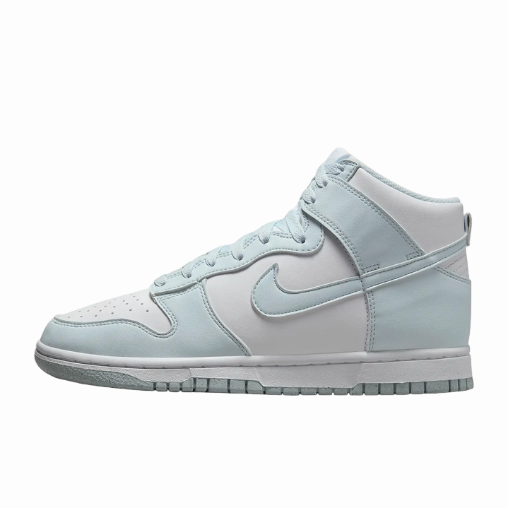 Nike scarpa sneakers alta da donna Dunk High NN FV5960-100 bianco-azzurro glaciale Nike Strap Basketball Shoes