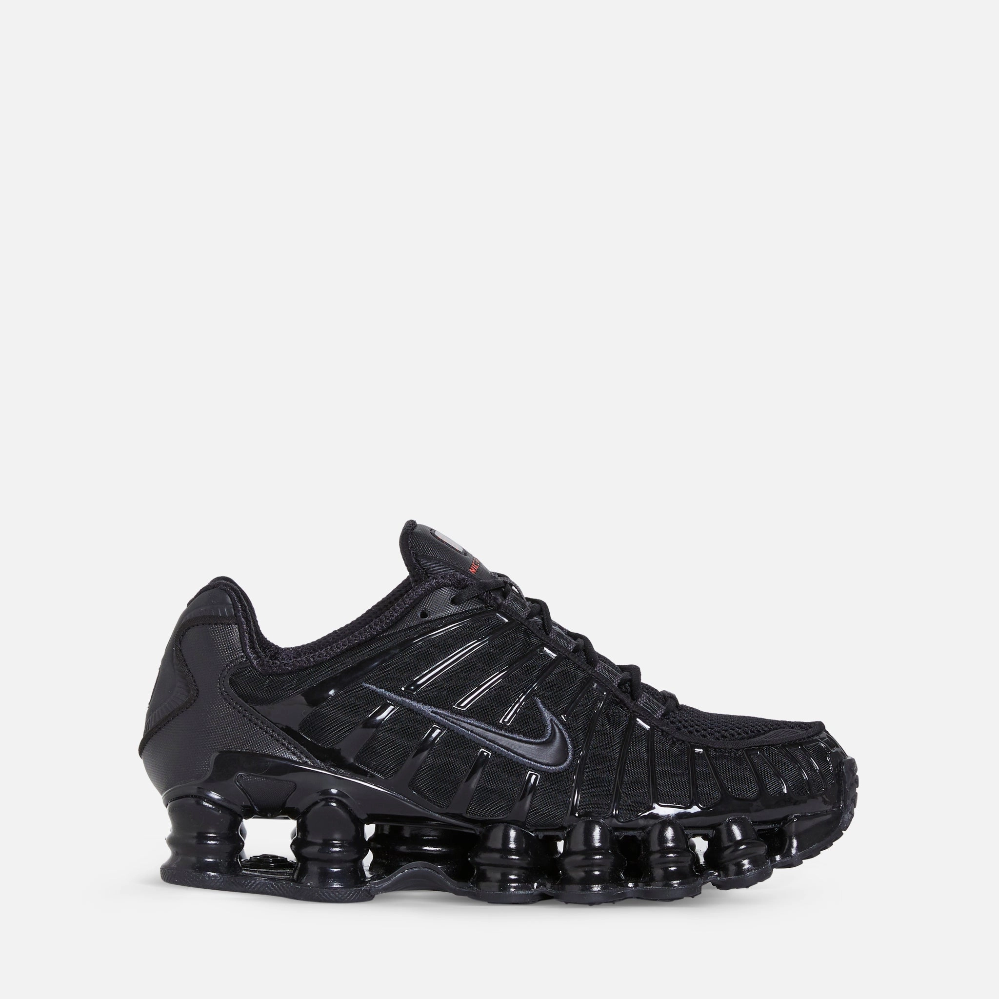 Women's Shox TL Black | Black | MTLC Hematite | Max Orange Nike Court Vision Low Shoes