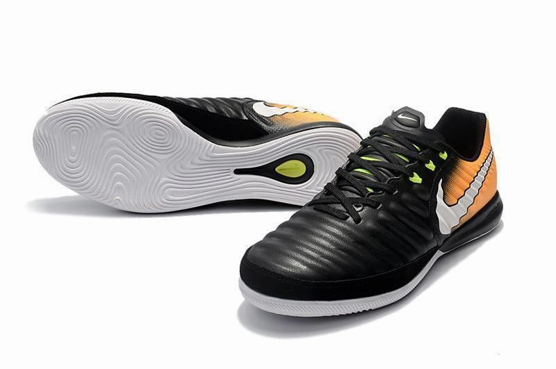 Nike Ag Soccer Shoes Nike TiempoX Finale IC Soccer Shoes CY0041 Black White Laser Orange