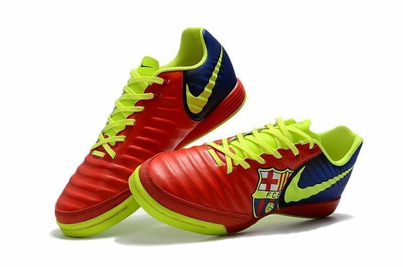 Nike Basketball Shoes Near Me Nike TiempoX Ligera IV Barcelona IC Soccer Shoes Red Fluorescent Green