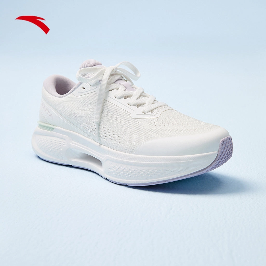 Slip On Rain Boots ANTA Women EBUFFER Cross-Training Shoes 1225B7718-2 -White/Purple