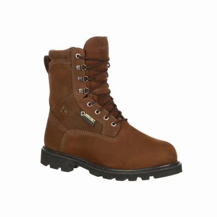 Work Boots Warm ROCKY MENS STEEL TOE WATERPROOF INSULATED BOOT 6223