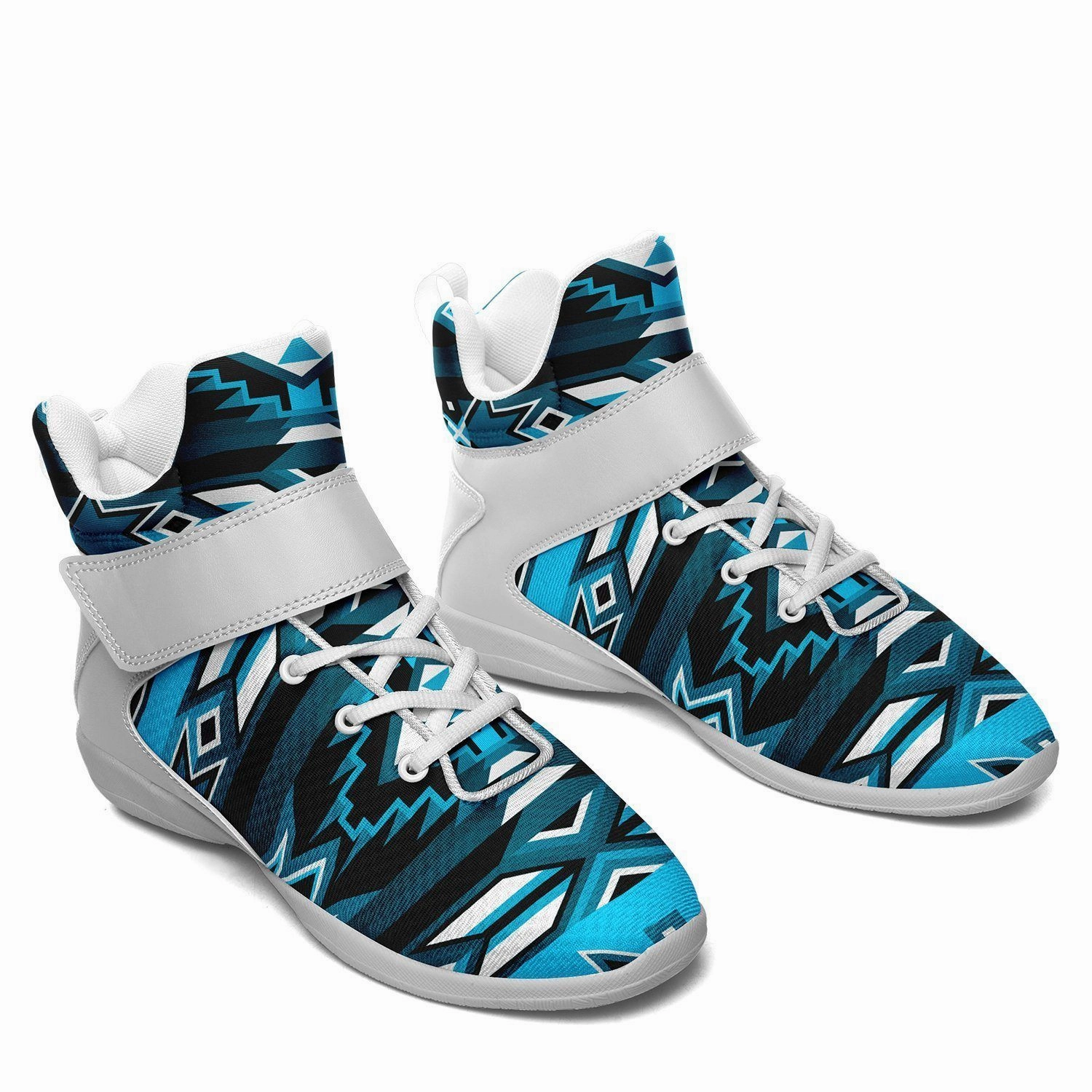 Kd Basketball Shoes Northern Journey Ipottaa Basketball / Sport High Top Shoes - White Sole