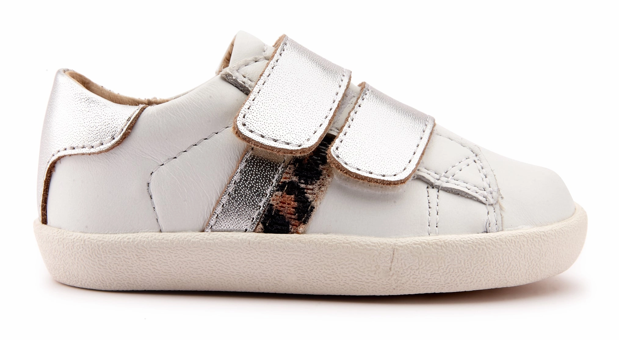 Osiris Snow Boots Old Soles Girl's 5068 Sport Glam Sneakers - Snow/Silver/Kitten