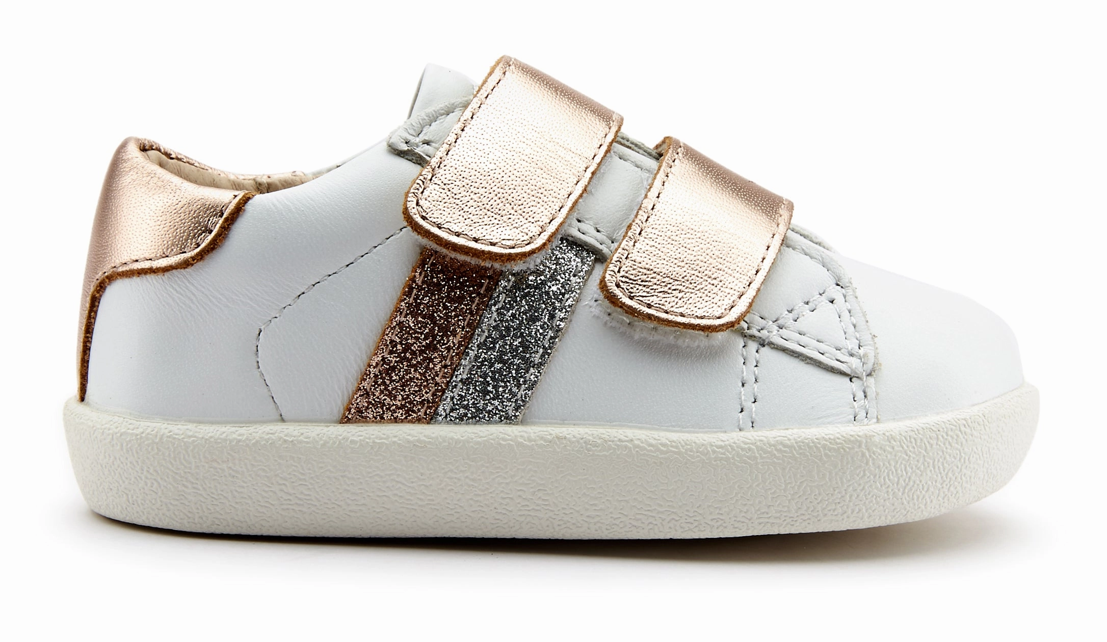 Old Soles Girl's Sport Glam Shoes, Snow/Copper/Glam Copper/Glam Argent Little Dog Snow Boots