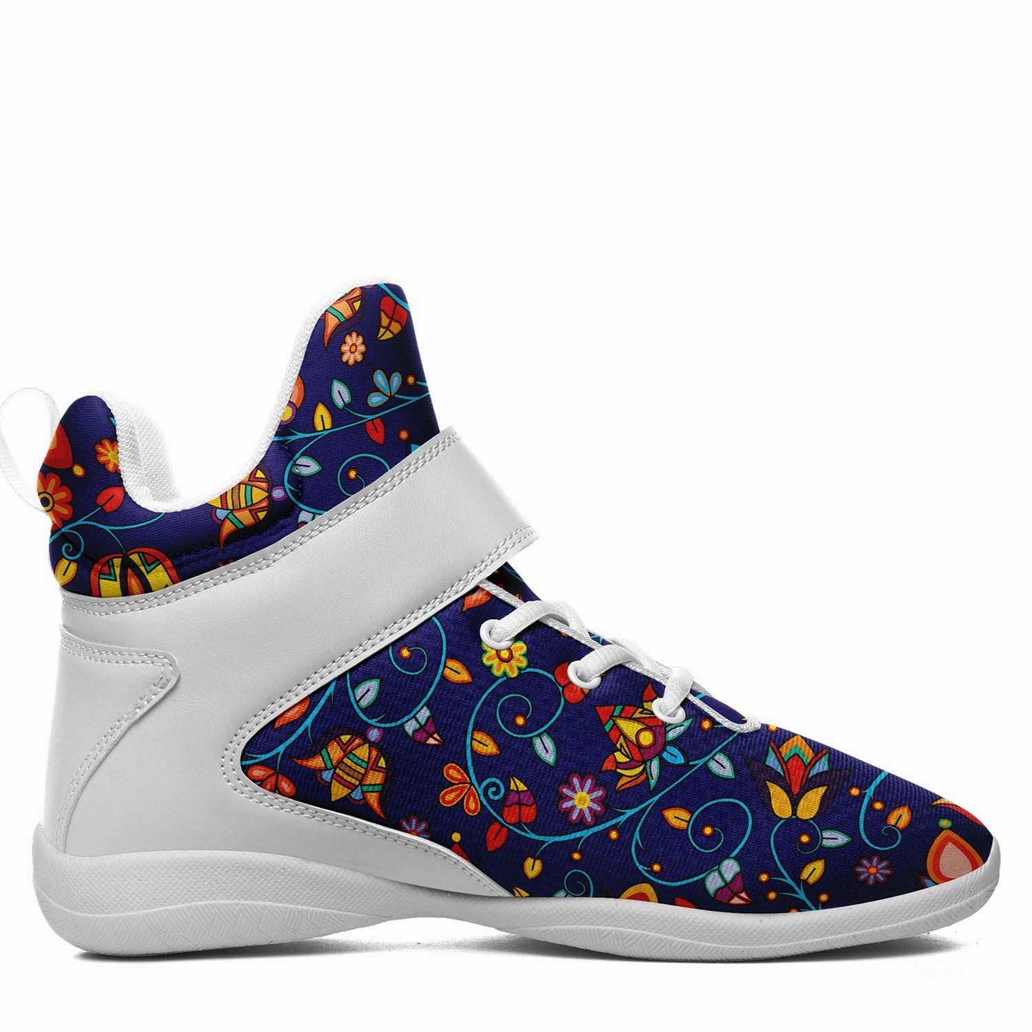 Thorny Path Blue Ipottaa Basketball / Sport High Top Shoes - White Sole Do Basketball Shoes Need To Be Broken In