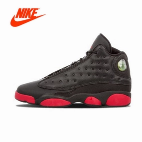 Pro Model Basketball Shoes 2010 Original New Arrival Authentic NIKE Air Jordan 13 Retro BG "Grey Toe" - 414574-126 Womens Basketball Shoes Sneakers  Sport