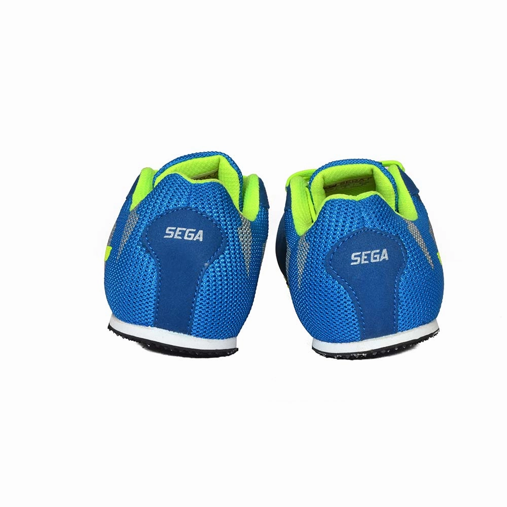 Images Of Ladies Ankle Boots Sega Fly Spikes Running Athletic Shoes for Men (Blue/Green)