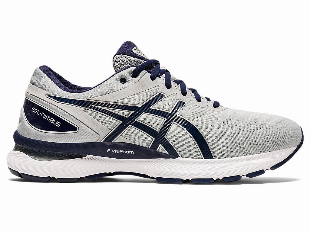 Best Running Shoes Of Asics Men's Asics Gel-Nimbus 22, Piedmont Grey/Peacoat, 9.5 D Medium