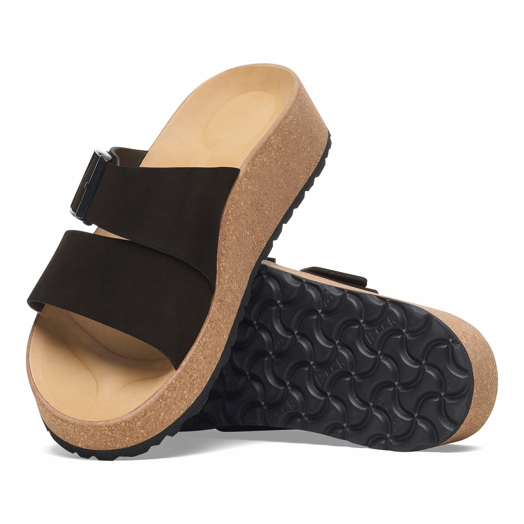 Papillio Almina black nubuck by Birkenstock Houston Texas