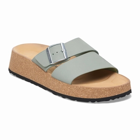 Styles Papillio Almina pure sage nubuck by Birkenstock