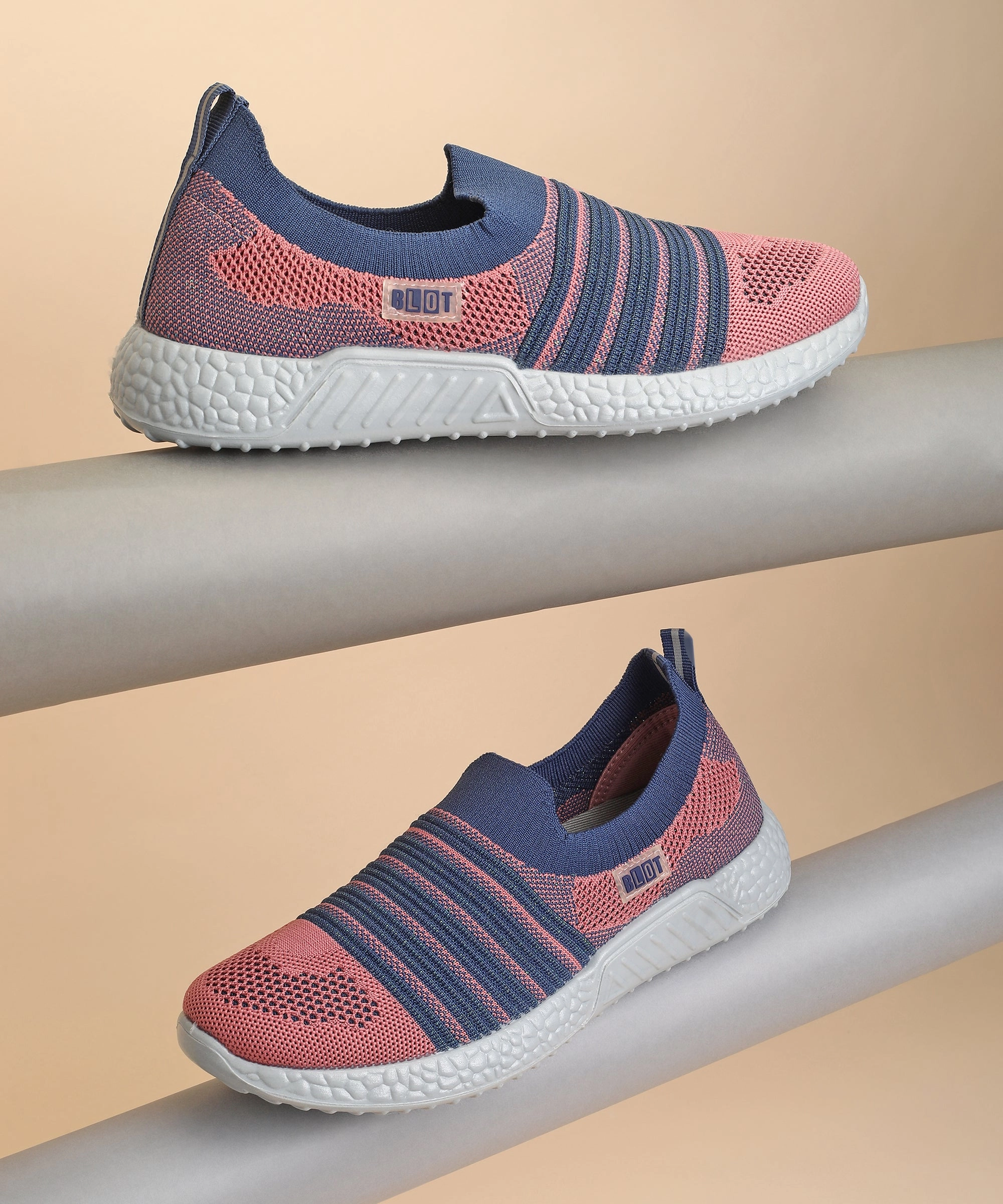 Paragon Blot PUK3503LS Women Casual Shoes | Sleek & Stylish | Latest Trend | Casual & Comfortable Grey Shearling Sneakers