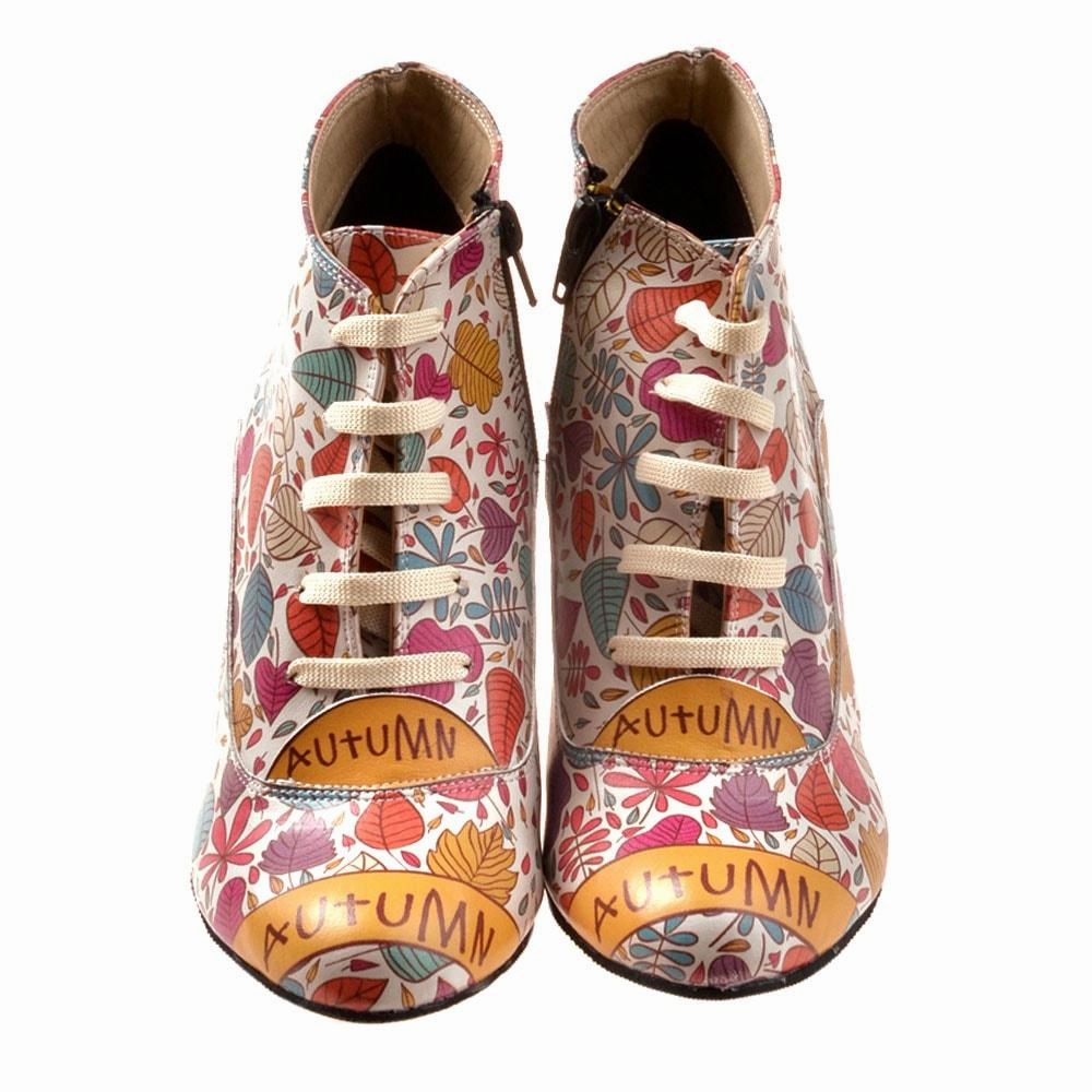 Button Detail Ankle Boots Autumn Ankle Boots BT210