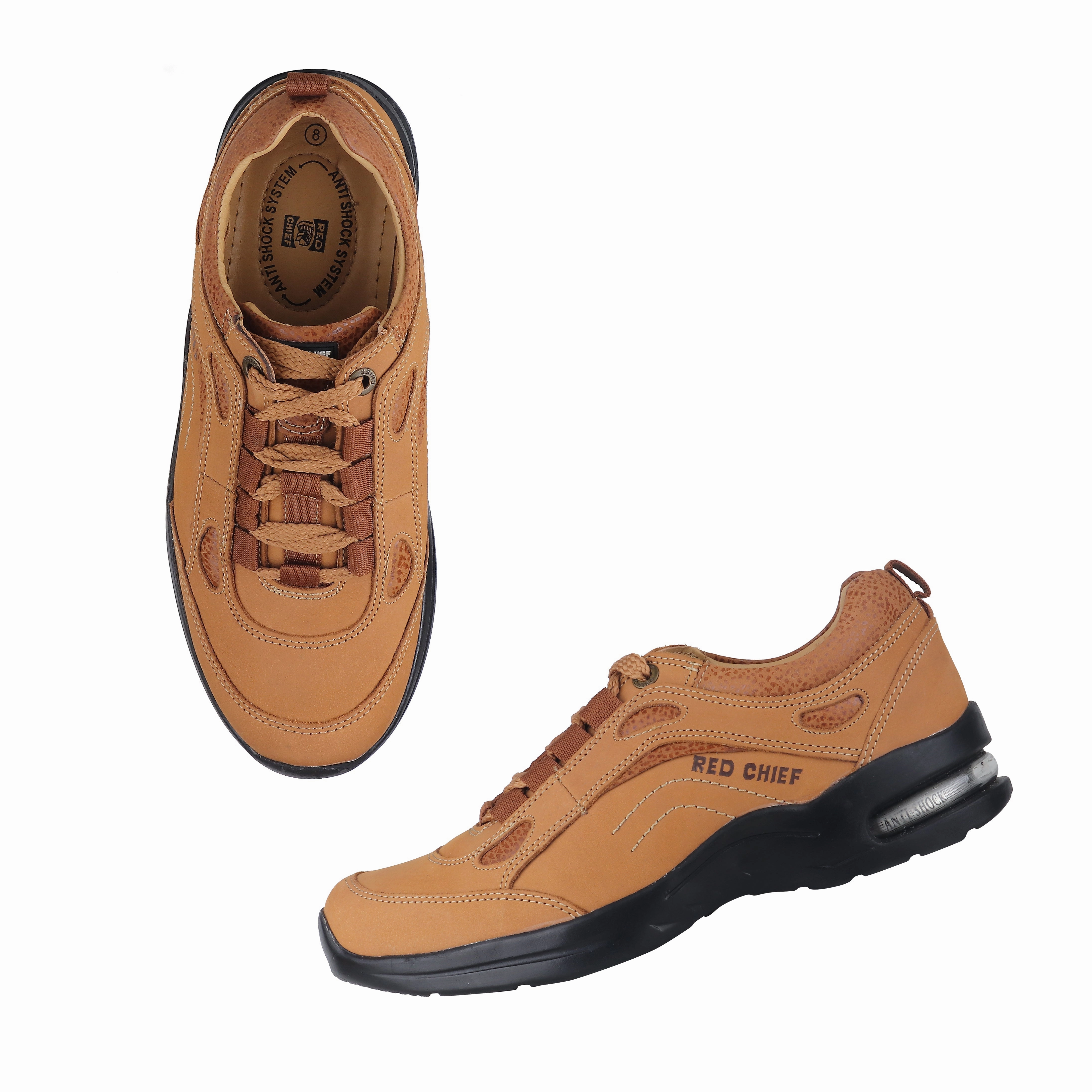 Red Chief Rust Casual Shoes for Men RC1975 022 Ankle