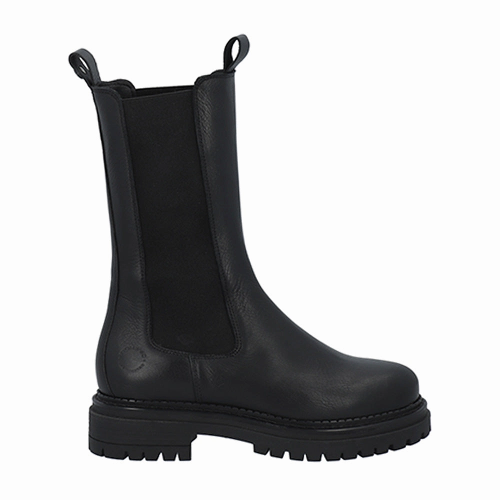Cashannah Black High Chelsea Boot Chelsea Boots London
