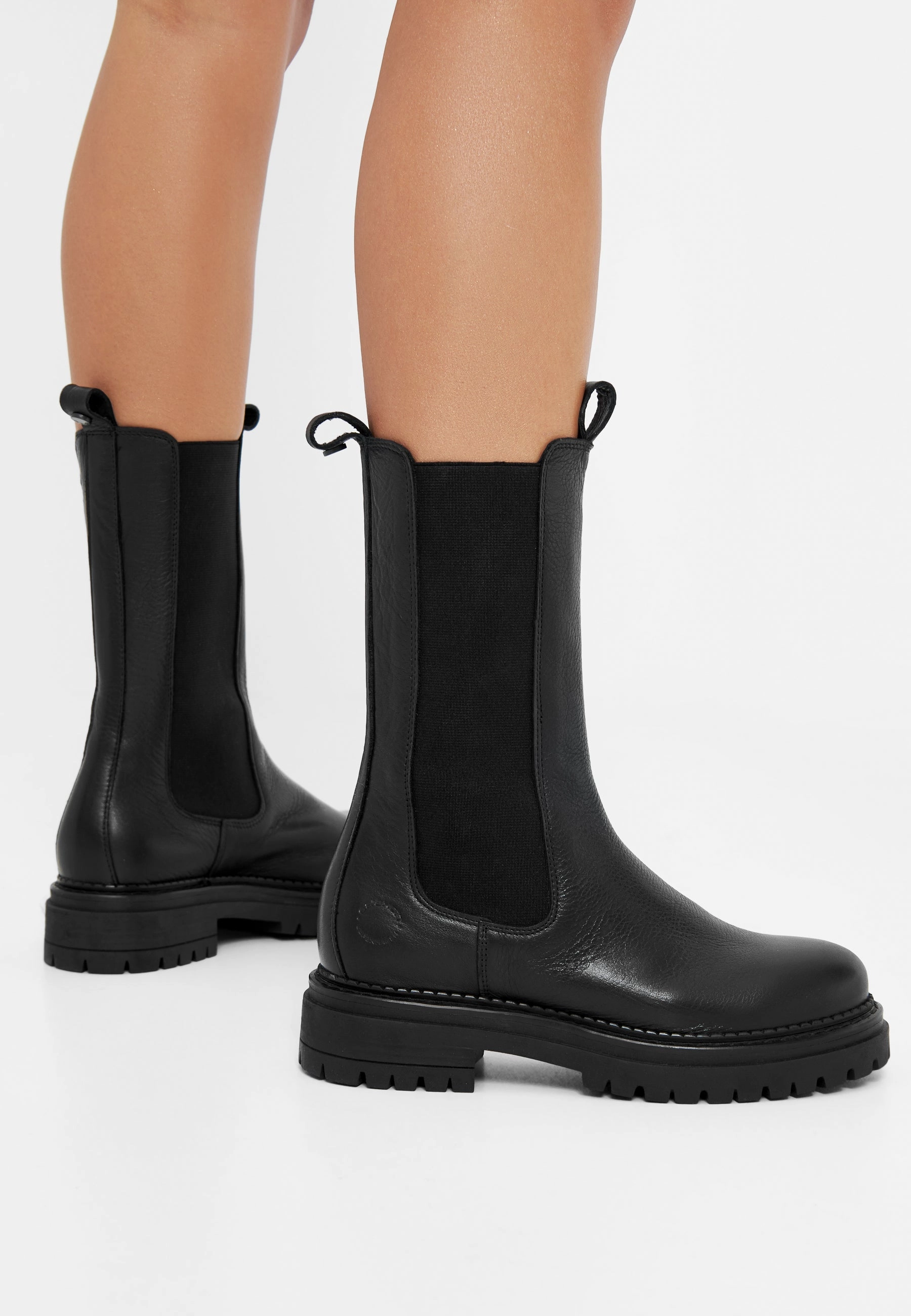 Non Slip Chelsea Boots Cashannah Black High Chelsea Boot