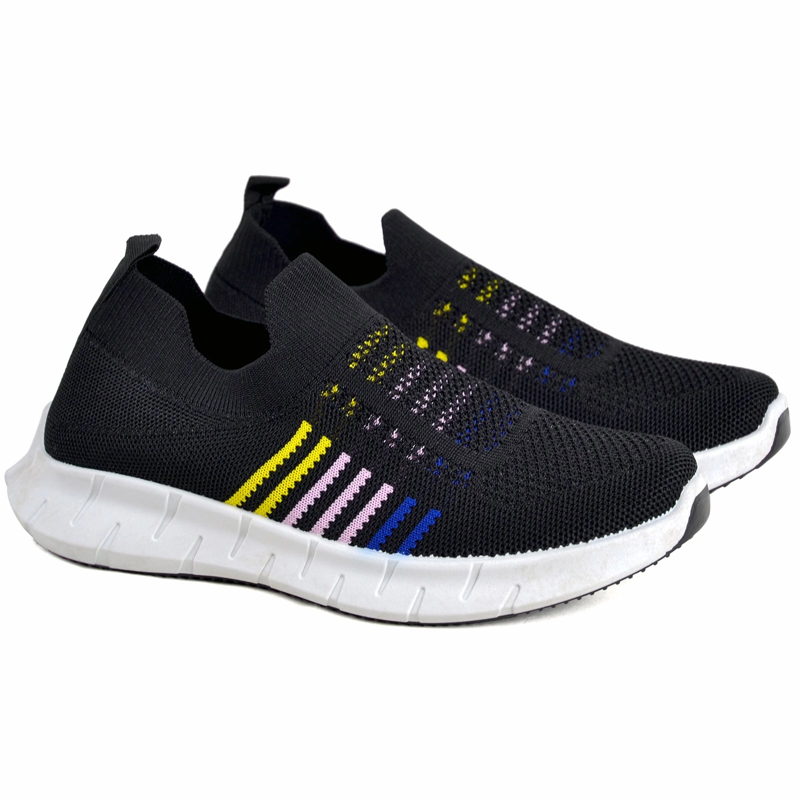 8 Steel Toe Work Boots VONMAY Women's Walking Shoes - Lightweight Casual Breathable Athletic Casual Gym Slip on Sneakers