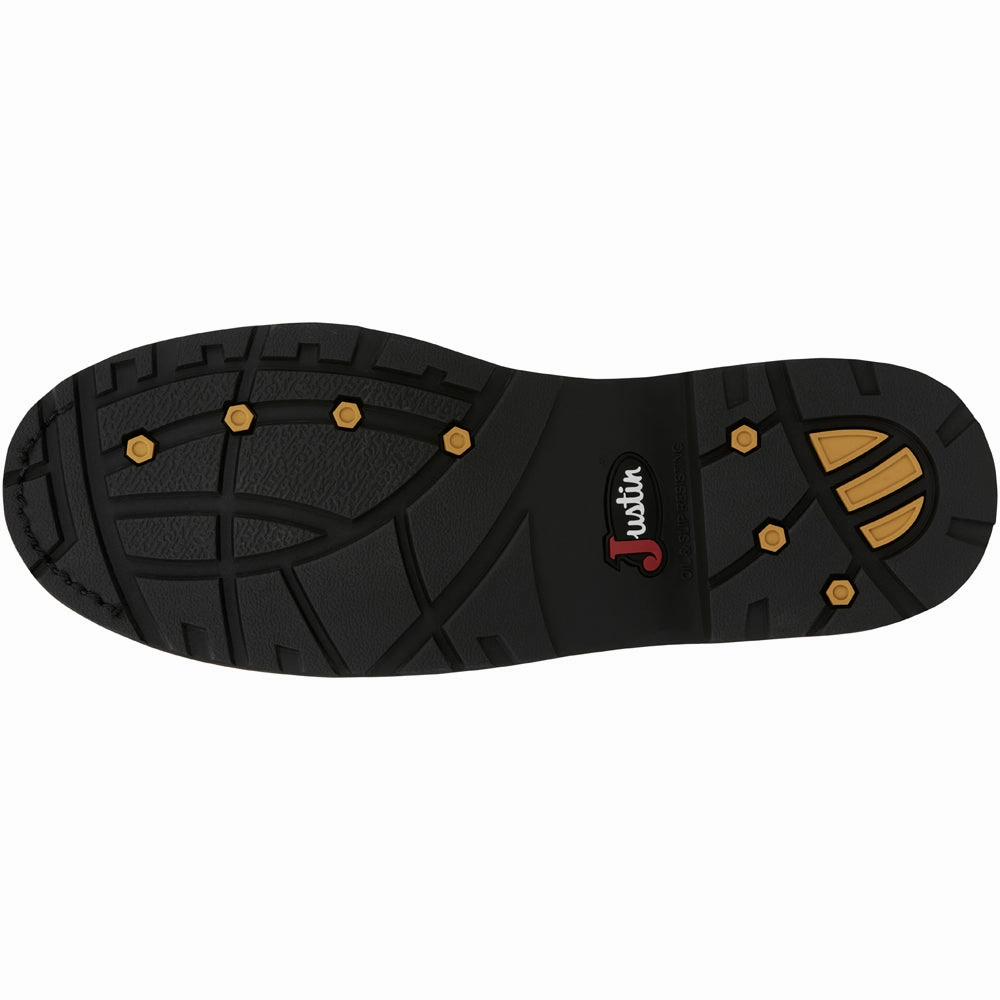 Drywall 8 Inch Waterproof Steel Toe Lace Up Work Boots Best Sole Inserts For Work Boots