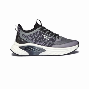 Size 8 Running Shoes Red Chief Sports Black-Gray Running Shoes For Men R1708 F019