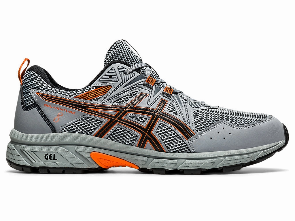 Asics Shoes For Standing All Day Men's Asics Gel-Venture 8, Sheet Rock/Habanero, 9 D Medium
