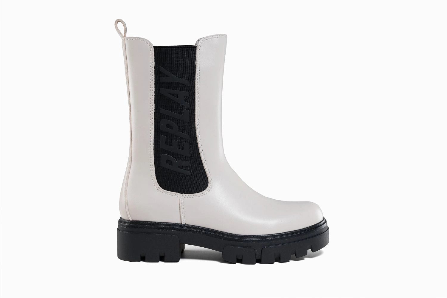 Chelsea Boots Black Suit Replay Women's Chelsea Boot Low Heel