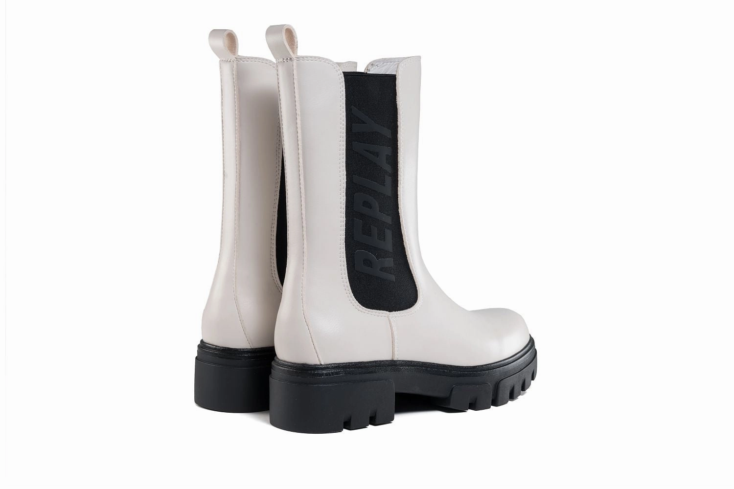 Replay Women's Chelsea Boot Low Heel Flatform Chelsea Boots