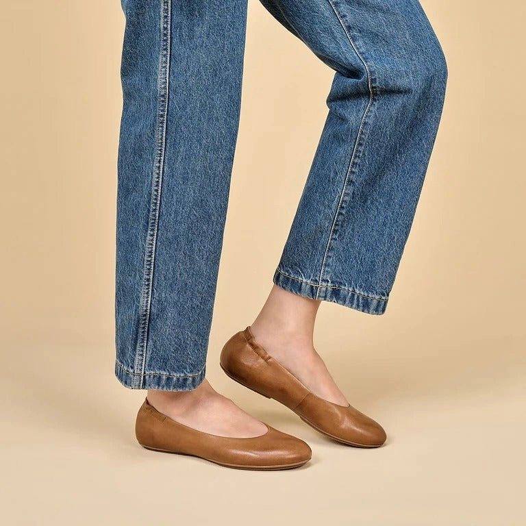 Mollie | Nappa | Luggage Best And Comfortable Work Boots