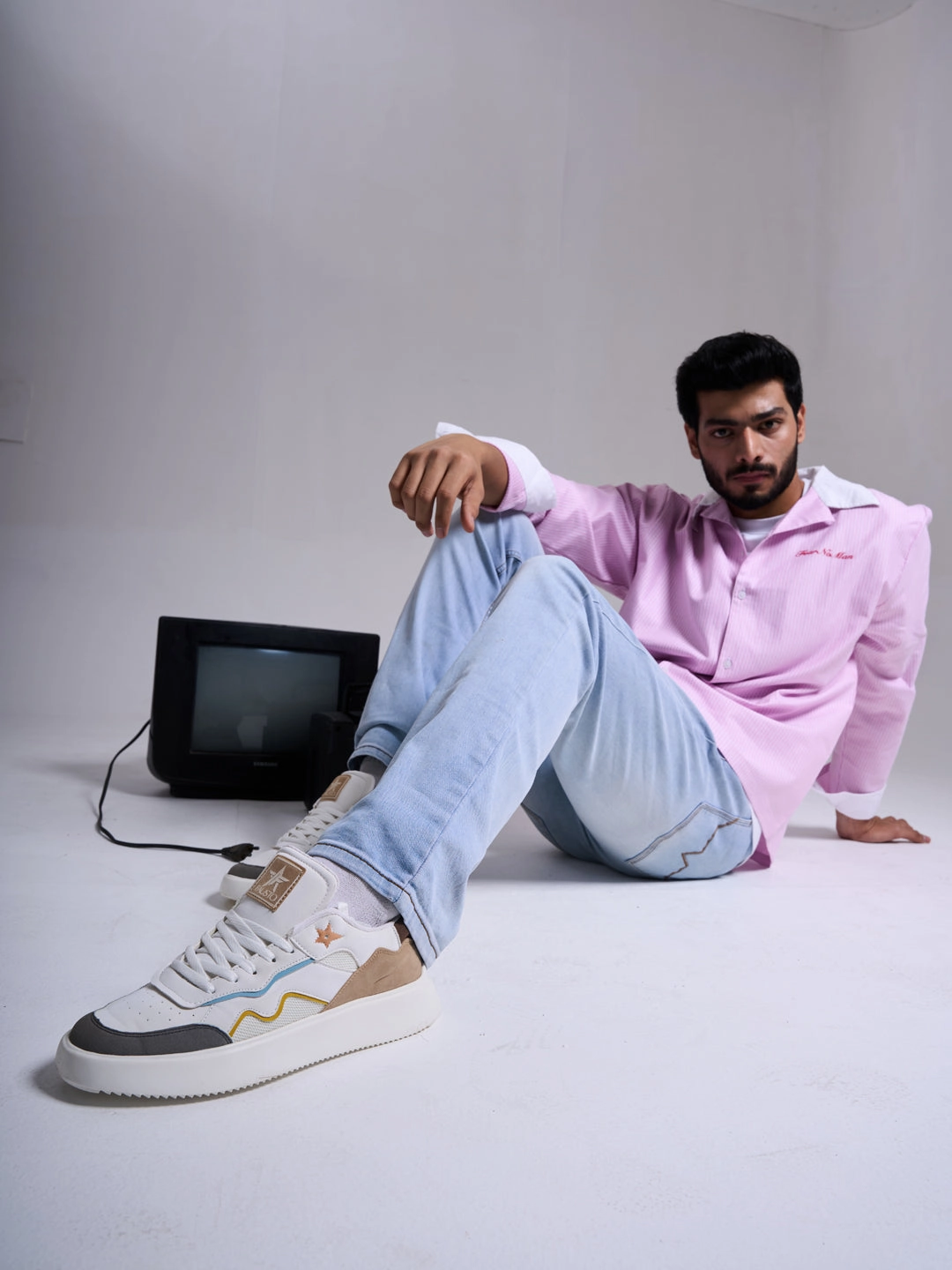 Men Grey Low Top Lightweight Classic Lace-Up Sneaker Shoes|Low Ankle Casual Shoes|All Day Comfortable Sneakers Carmelo Anthony Sneakers