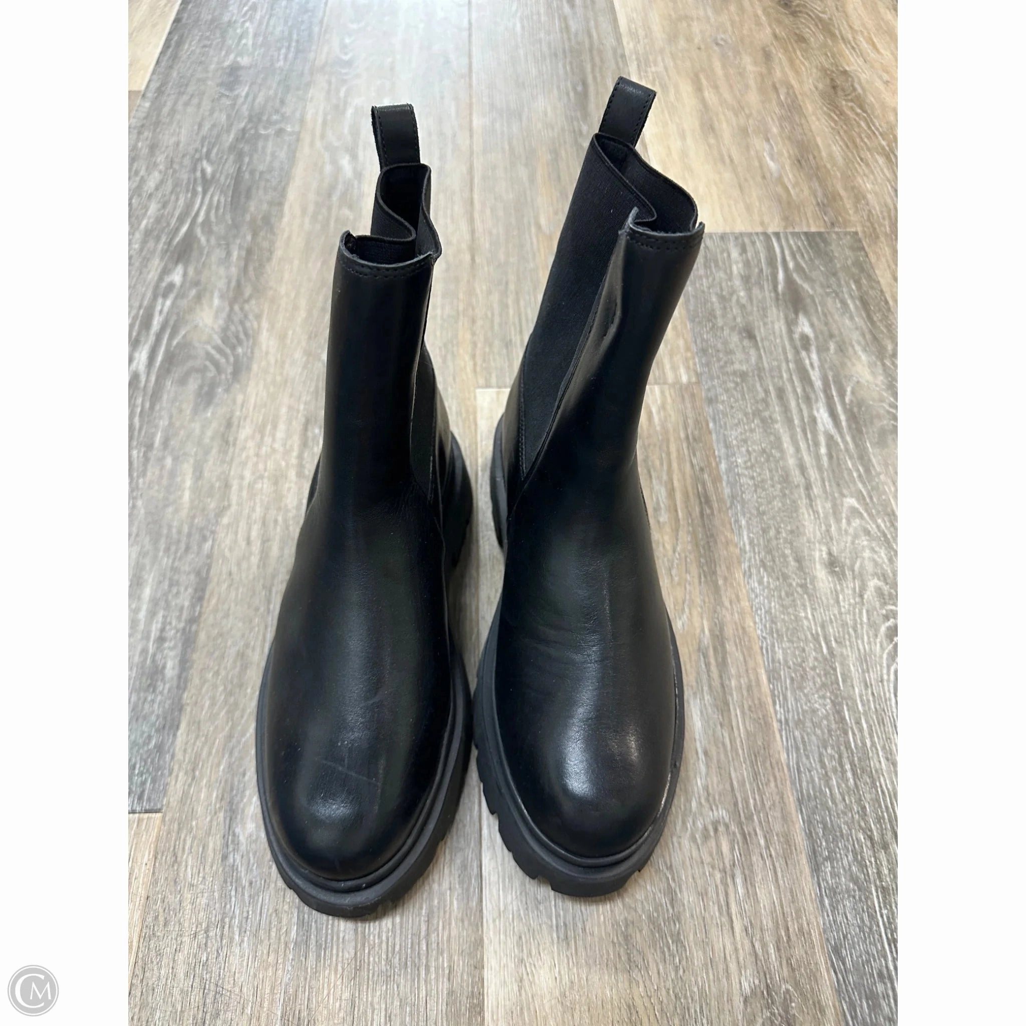 Side Zip Combat Boots Boots Combat By Schutz In Black, Size: 10