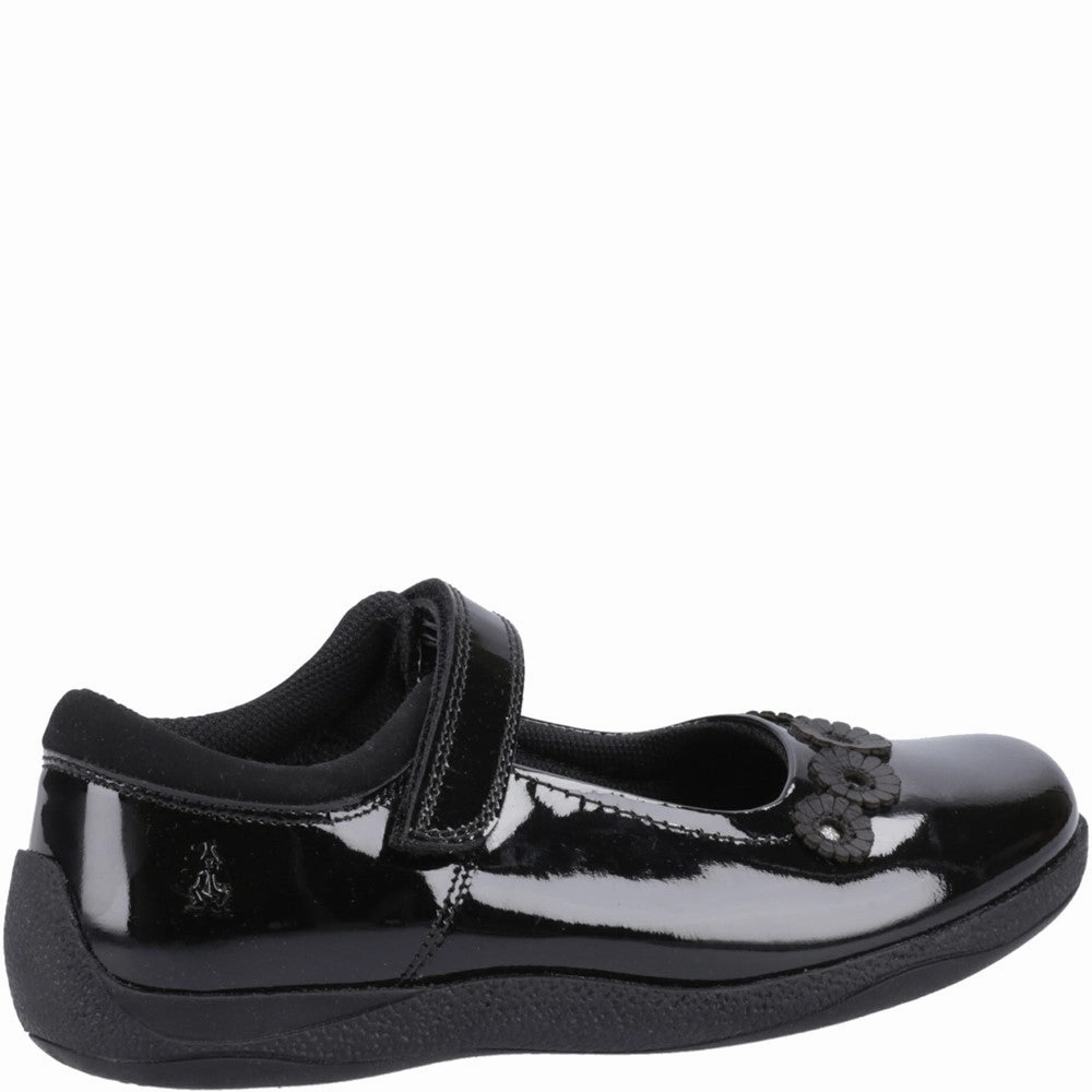 Wonders Mary Jane Shoes Black Christina Patent Senior School Shoes