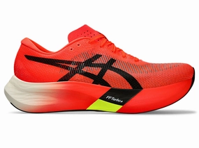 Men's Asics Metaspeed Edge Paris, Sunrise Red/Black, 9 D Medium Asics Contend 8 Running Shoe