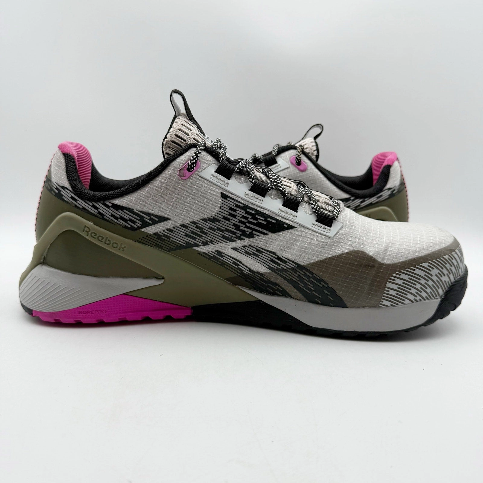 REEBOK Womens Nano X1 Adventure Comp Toe Work Shoes 12 Wide White Green SR NIB Academy Steel Toe Work Boots