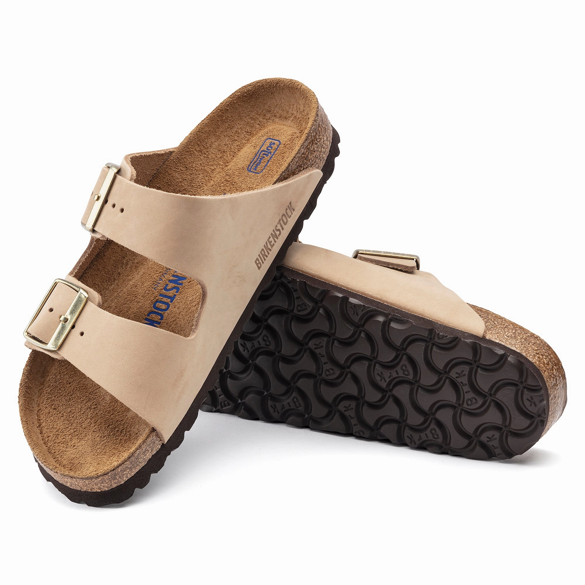 Footprints Of Ventura Birkenstock Arizona Soft Footbed sandcastle nubuck