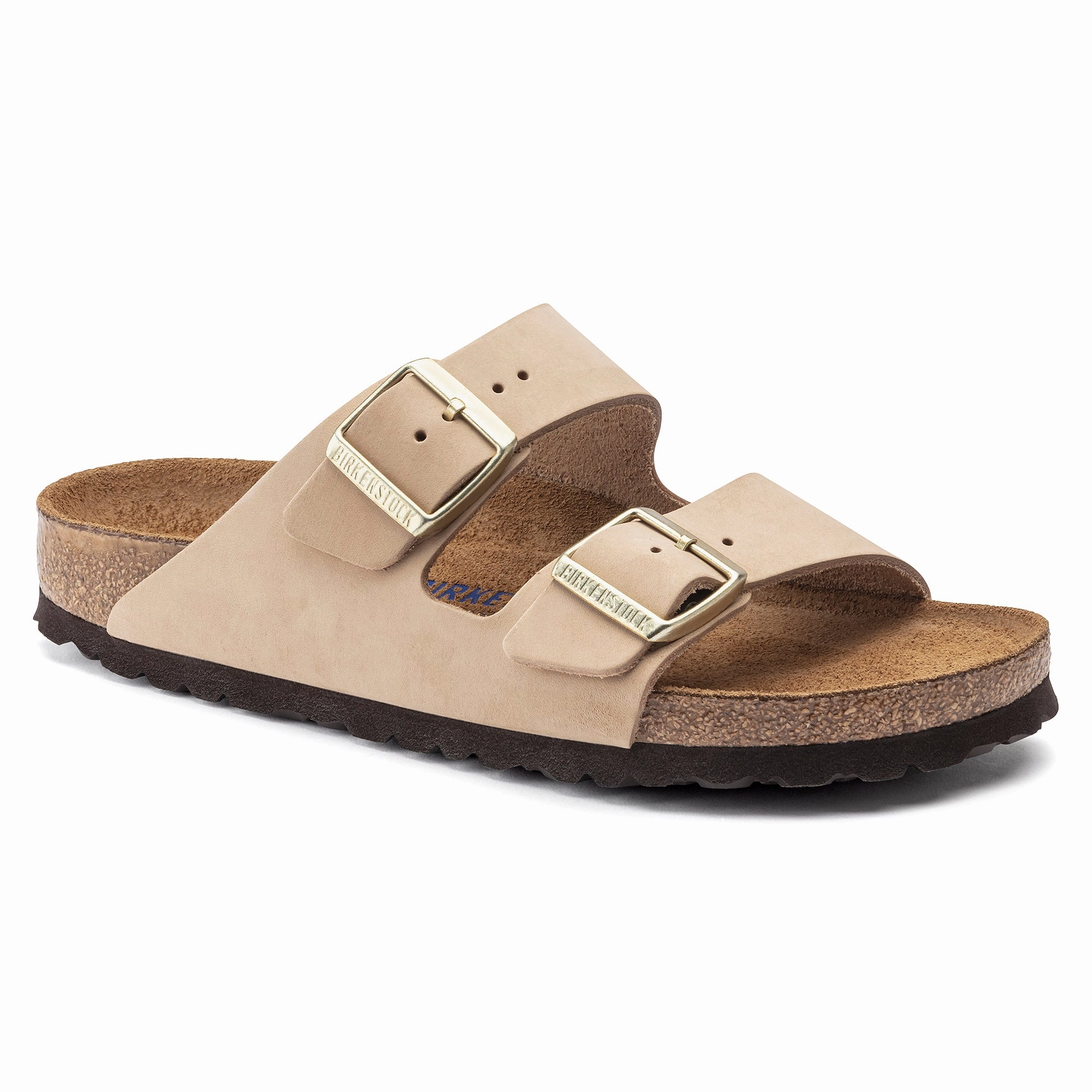 Winter Clogs Birkenstock Arizona Soft Footbed sandcastle nubuck
