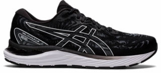 Asics Running Shoes True To Size Men's Asics Gel-Cumulus 23, Black/White, 12 4E Extra Wide