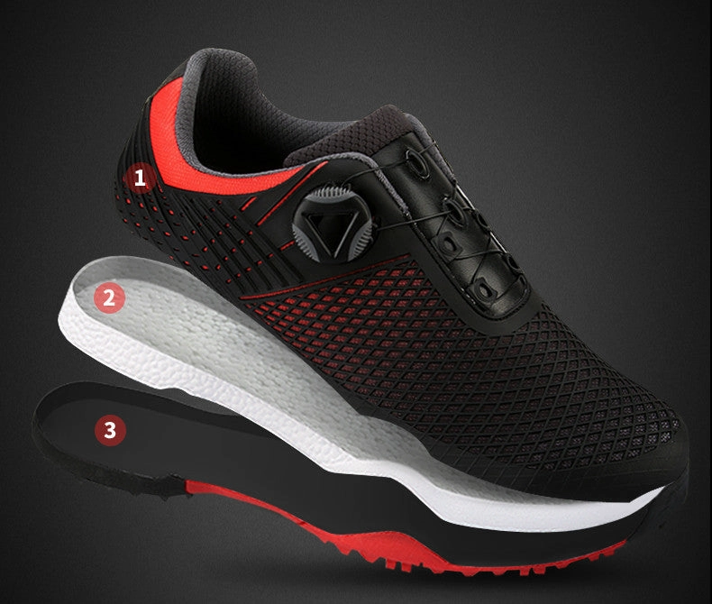 Golf Shoes Men's Waterproof Shoes Aj Golf