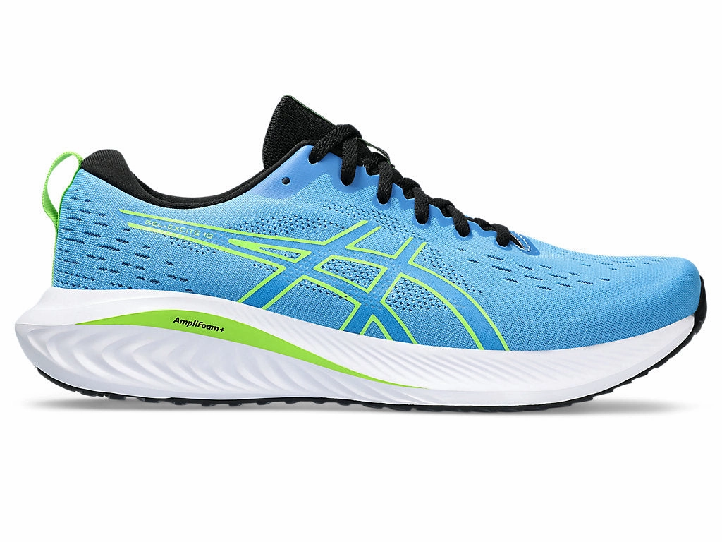 Best Asics Running Shoes Plantar Fasciitis Men's Asics Gel-Excite 10, Waterscape/Electric Lime, 11.5 D Medium